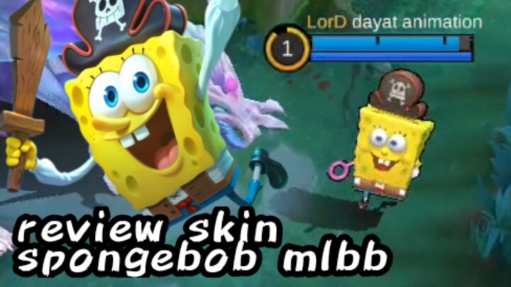 review skinspongebob mlbb