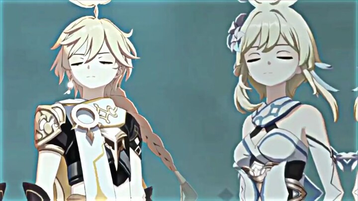 Aether & Lumine🥶🥶