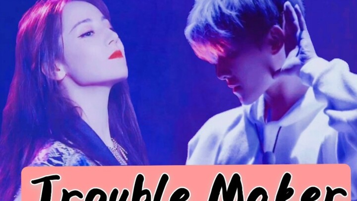 【Dương Dương × Địch Lệ Nhiệt Ba】Phiên bản Trouble Maker của Dương – Địch, thực lực hát nhảy chẳng th