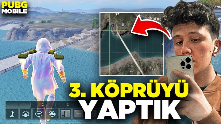 OHA 3. KÖPRÜYÜ YAPTIK!! @SASUKEPubgMobile | PUBG MOBİLE