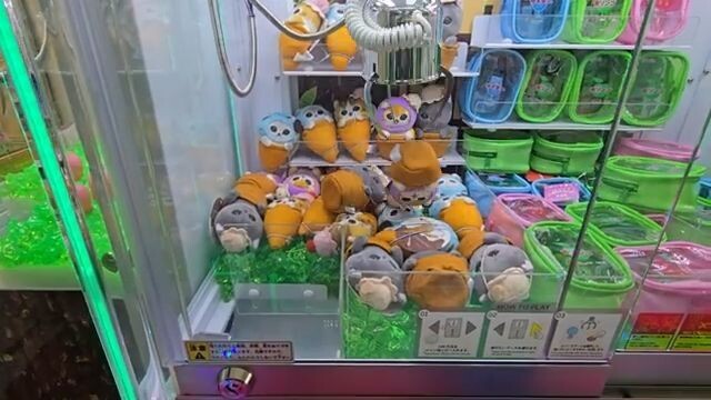 30 Coin Claw Machine Challenge in Japan!