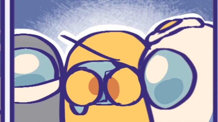 Amongus Comics - Yellow and White 4