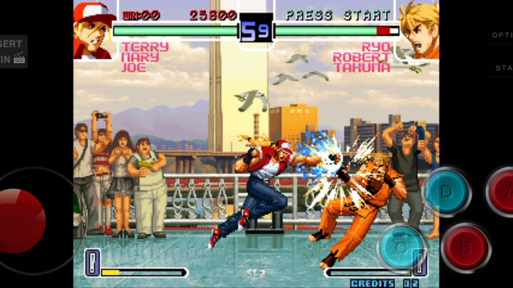 KOF 2K2 : Terry and team vs Team Mexico