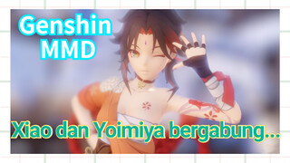 [Genshin Impact, MMD] Xiao dan Yoimiya bergabung...