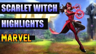 SCARLET WITCH HIGHLIGHTS (ENERGY) - MARVEL SUPER WAR