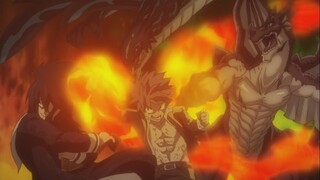 Fairy Tail - Igneel vs Acnologia