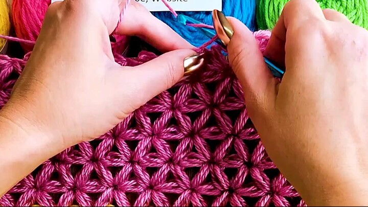 Crochet Oh My Stars Stitch
