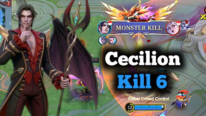 6 Kill! Cecilion Si Monster Kill