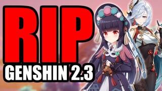 MiHoYo Just Delivered The Death Blow For Genshin Impact 2.3...