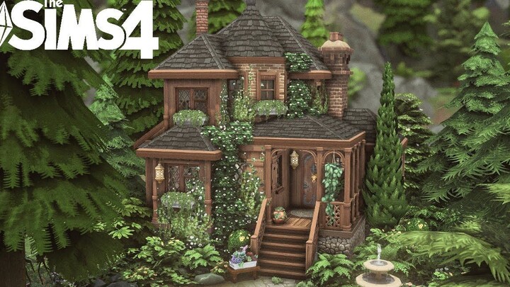 【林地女巫小屋】【NO CC】|Woodland Witch Cottage🌿