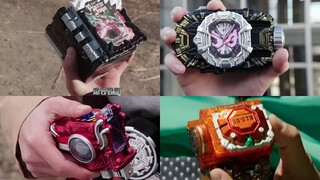 Tổng hợp các hình thức chuyển tiếp của từng tay đua chính trong Kamen Rider