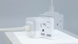 Multi 4 way USA power strip with CE FCC