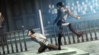 Levi: Eren, nếu bây giờ cậu dừng lại, tôi có thể đá vào mông cậu và thả cậu đi.