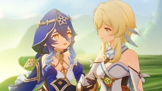 Leyla yang manja, kakek benar-benar tidak tahan💕[Genshin Impact]