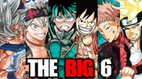 The Current Big 6 Battle Anime & Manga