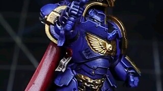 【战锤40k】极限战士连长涂装重绘改造
