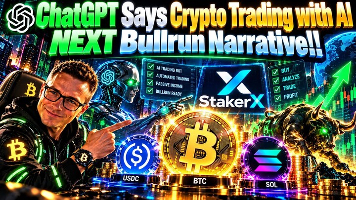 ChatGPT Says Crypto Trading with AI Next Big Bitcoin Bullrun Narrative!!!