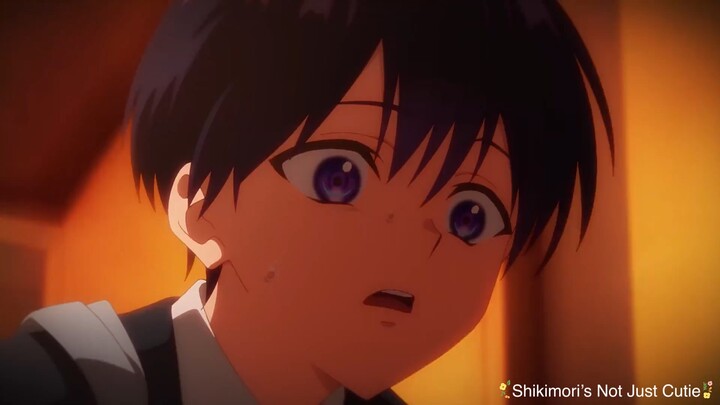 Cute scene of Shikimori’s Not Just Cutie
