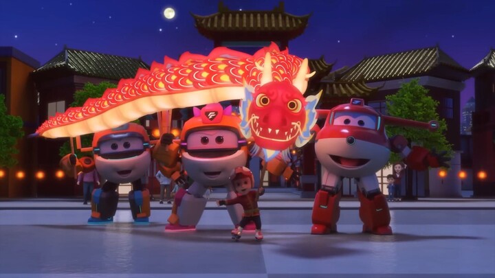 Super Wings ซุปเปอร์วิงส์ (Season 8) EP09 ตอน การต่อสู้ระบำมังกร