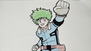 Drawing Izuku Midoriya | My Hero Academia