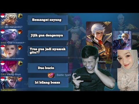 PRANK PACARAN SATU TIM PADA IRI !!! Build Alucard 2021 - Mobile legends