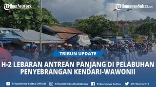 Panas-panasan saat Mengantre Masuk Kapal Kendari-Wawonii, Sejumlah Warga Rela Buka Puasa