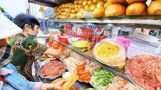Xe Bánh Mì Đường Phố Hơn 30 Năm Chỉ 15K Hút Khách Trên Vỉa Hè Sài Gòn