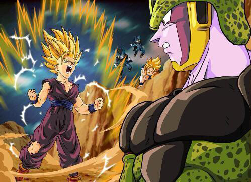 Super Two Gohan VS Lightning Cell (Phiên bản Essence) Bộ sưu tập hoàn hảo