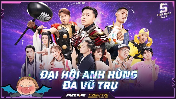 Đại Hội Anh Hùng Đa Vũ Trụ | Cười té ghế với @DatKaa Official @Quynh Aka @BÁC GẤU @AS Mobile