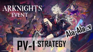 AKHIRNYA!!!! Kita Balik Maen Arknights - Portatori Dei Velluti  (Stage PV-1)