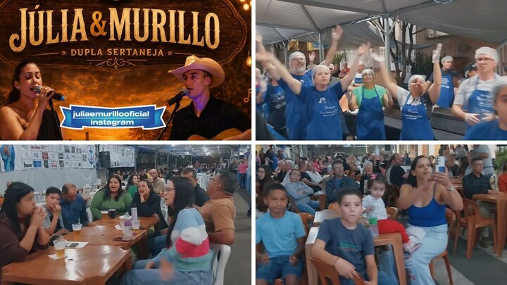 JULIA E MURILLO - FESTA DE NOSSA SENHORA DAS DORES - ARTUR NOGUEIRA 05/09/26 MÚSICA :Whisky A Go Go