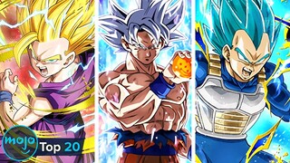 Top 20 Awesome Dragon Ball Power Up Scenes