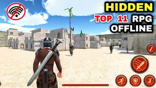 Top 11 Best OFFLINE Games HIDDEN Action RPG Android iOS | RPG OFFLINE games never played on Mobile