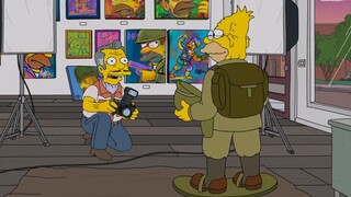 The Simpsons: Both men and women eat old Abel, and after he flirts with the old lady, he flirts with