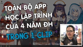 Giới thiệu Toàn Bộ App Lập Trình và IDE cần dùng trong 4 năm Đại Học