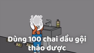 GẤU HÀI HƯỚC: Lúc nhỏ dùng 100 lọ dầu gội thảo dược, chớt cười, căn bản không có tóc #gauhaihuoc