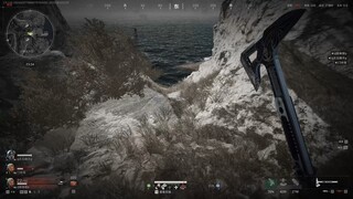 The mouse is running away