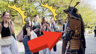 SAMURAI Mannequin Prank in Kyoto Japan #5