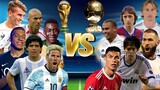 World Cup WİNNERS 🆚 Ballondor Winners 🔥💪 (Messi,Ronaldo,Zidane,Maradona,Cruyyf,Kaka)