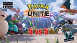 Pokemon UNITE 5 vs 5 battle