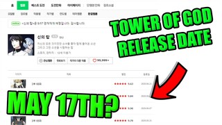 TOWER OF GOD RELEASE DATE!! Korean Date Revealed, Summer 2021 Worldwide Release?