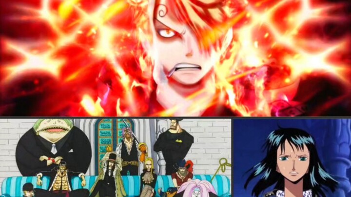 Dalam One Piece, apakah Sanji saat ini mampu menyelamatkan Robin seorang diri seperti di Pulau Sabao