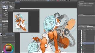 Process 3 - Rough Colors