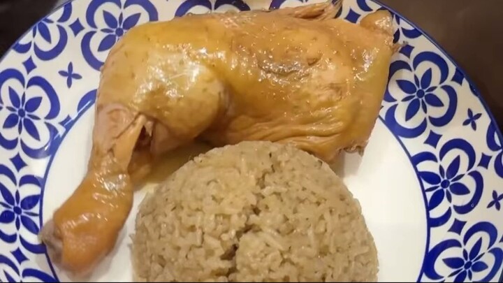 สอนทำ ข้าวมันไก่ต้มหัวน้ำปลา