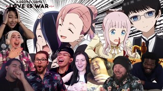 ISHIGAMI IS IN LOVE! KAGUYA SAMA LOVE IS WAR SEASON 3 EPISODE 4 BEST REACTION COMPILATION