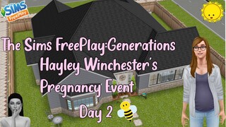 The Sims FreePlay - Hayley Winchesters Pregnancy Event Generations Series  Second Trimester: Day 2