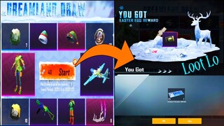 Pubg Mobile || Dreamland Lottery Draw || Free Premium Crate Coupon + 30UC Voucher ( HINDI )