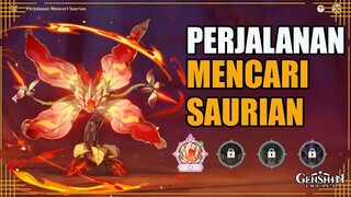 Perjalanan Mencari Saurian | Teman Baru Dengan Senjata Api【Genshin Impact】