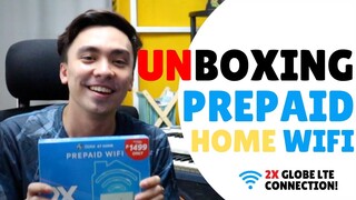 Globe Prepaid WiFi Unboxing