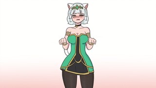 Sad cat dance, but Qiyana [LOL small theater]